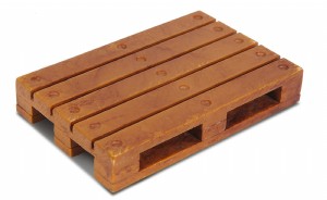 CARSON 1/14 歐式棧板 塑膠製 4入 (500